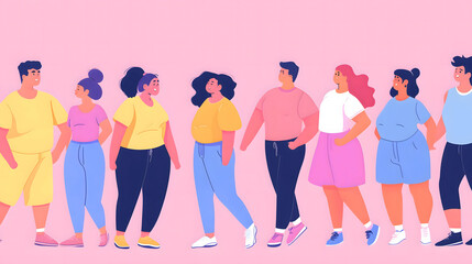 Obraz premium Inclusive Fitness Class with People of All Ages