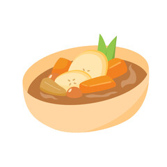 Indonesian Dessert - Kolak Pisang