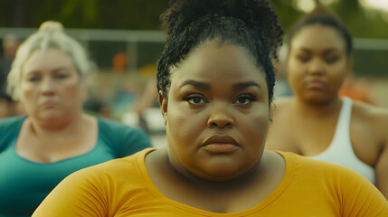 Inclusive Fitness Class with People of All Ages