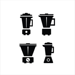 cooking blender machine vector illustration icon, suitable for icons, logos, etc