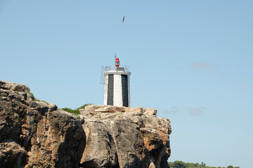 lighthouse on the island 