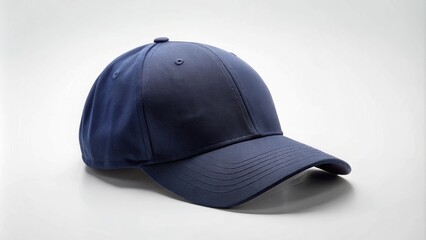 Baseball cap mockup on white background