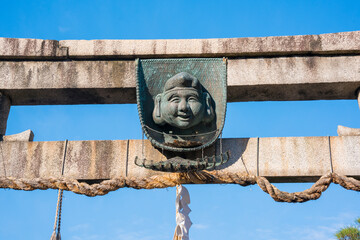 京都　ゑびす神社の鳥居