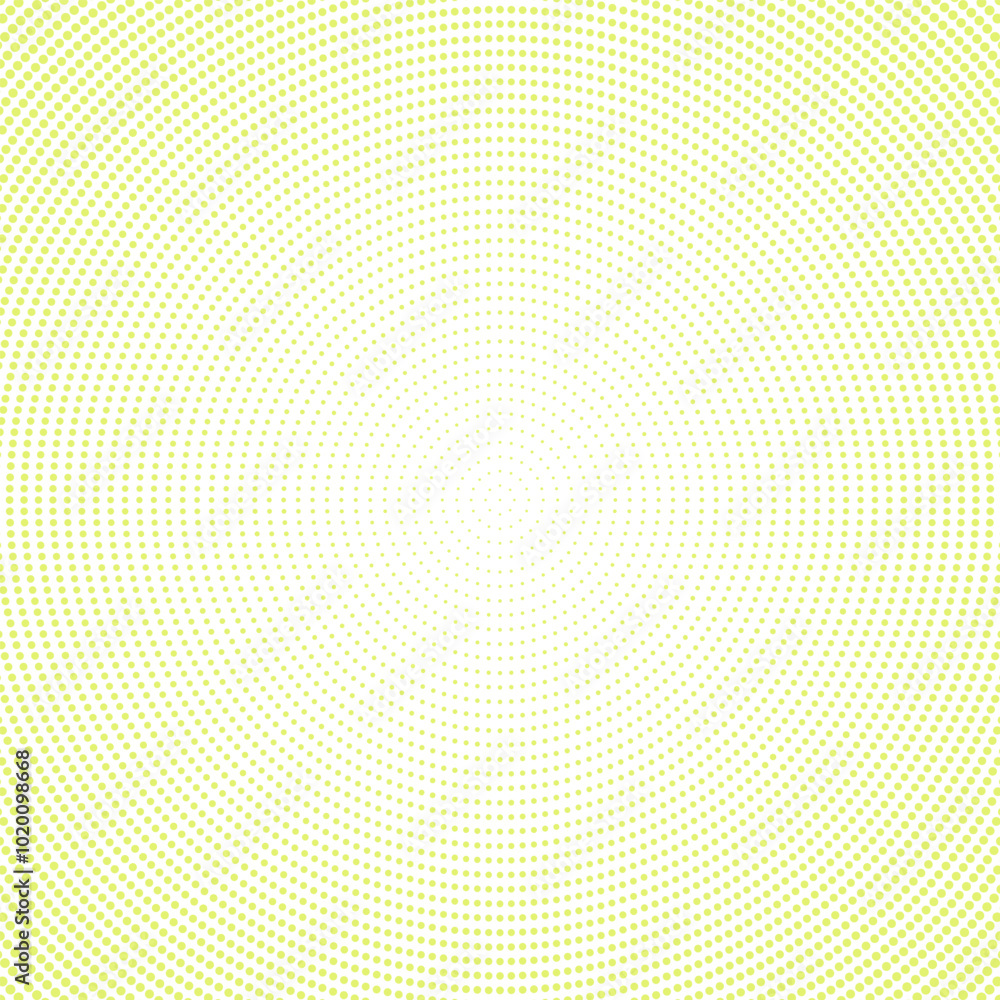 Poster circular dot pattern background - abstract vector graphic