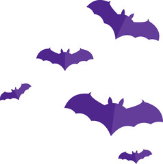 Fototapeta premium Halloween Bats Decoration