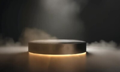 A creative background for a product podium display