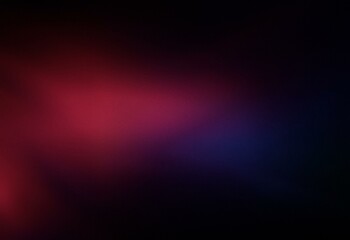 An abstract background with a gradient of red and blue colors, with a grainy texture.