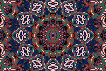 Fototapeta premium mandala design illustration for background