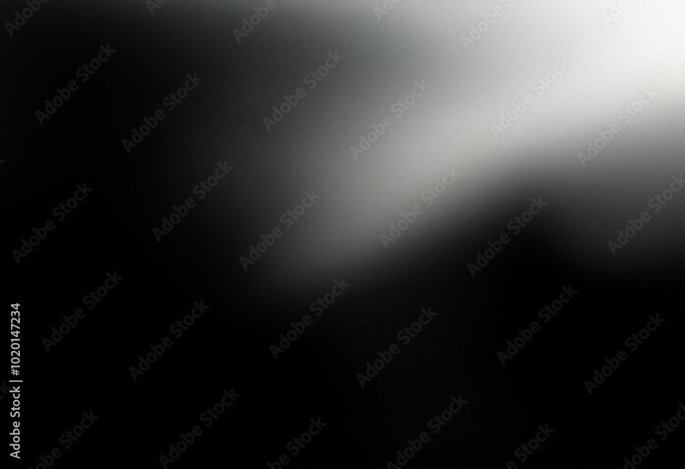 Leinwandbilder abstract grainy gradient background with a black and white color scheme.