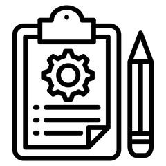 Clipboard Icon For Design Element