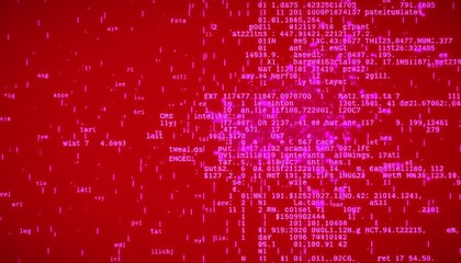  data corruption background illustration