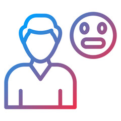 Concerned Icon Style