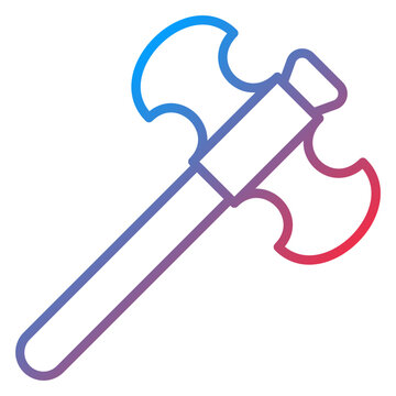 recommend clip art: Viking Axe Icon Style