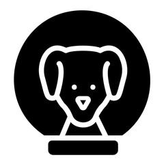 dog Line Icon