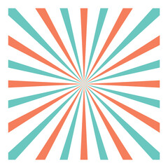 Retro Sunburst Simple