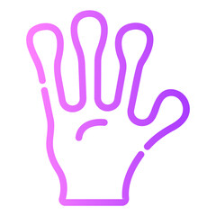 hand Gradient icon