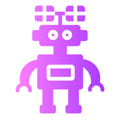 robot Gradient icon