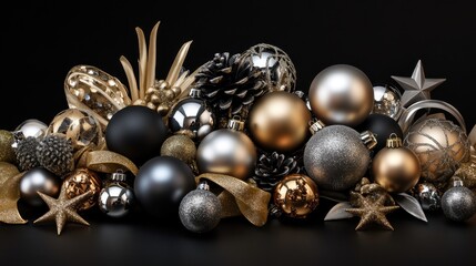 The Glittering Holiday Ornament Collection