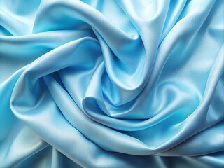 Obraz premium Soft Blue Gradient Fabric Background for Elegant Candid Photography