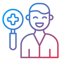 Patient Examination Icon Style