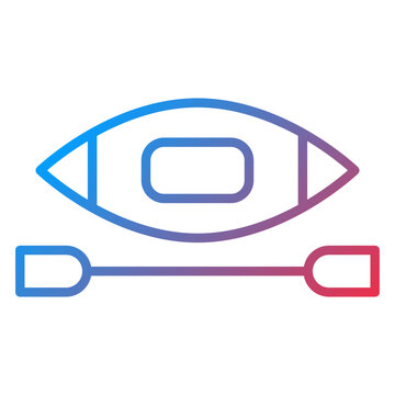 recommend clip art: Canoeing Icon Style