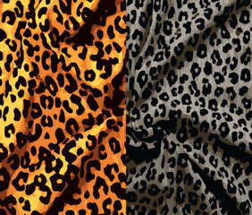 WILD ANIMAL PATTERN VECTOR DESIGNS CARPET FABRIC TEXTILE VECTOR PATTERN