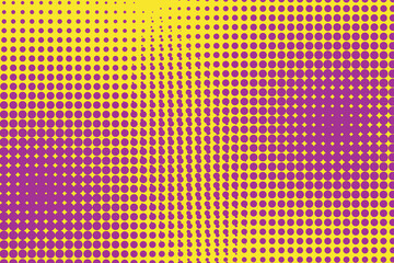 Geometric halftone effect vector background for web banner, poster and design