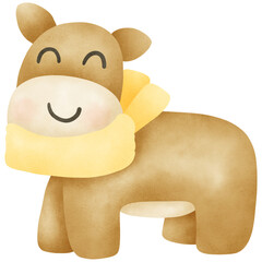 Naklejka premium Christmas Gnome Clipart Collection