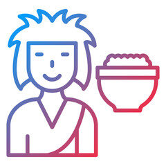 Gatherer Male Icon Style