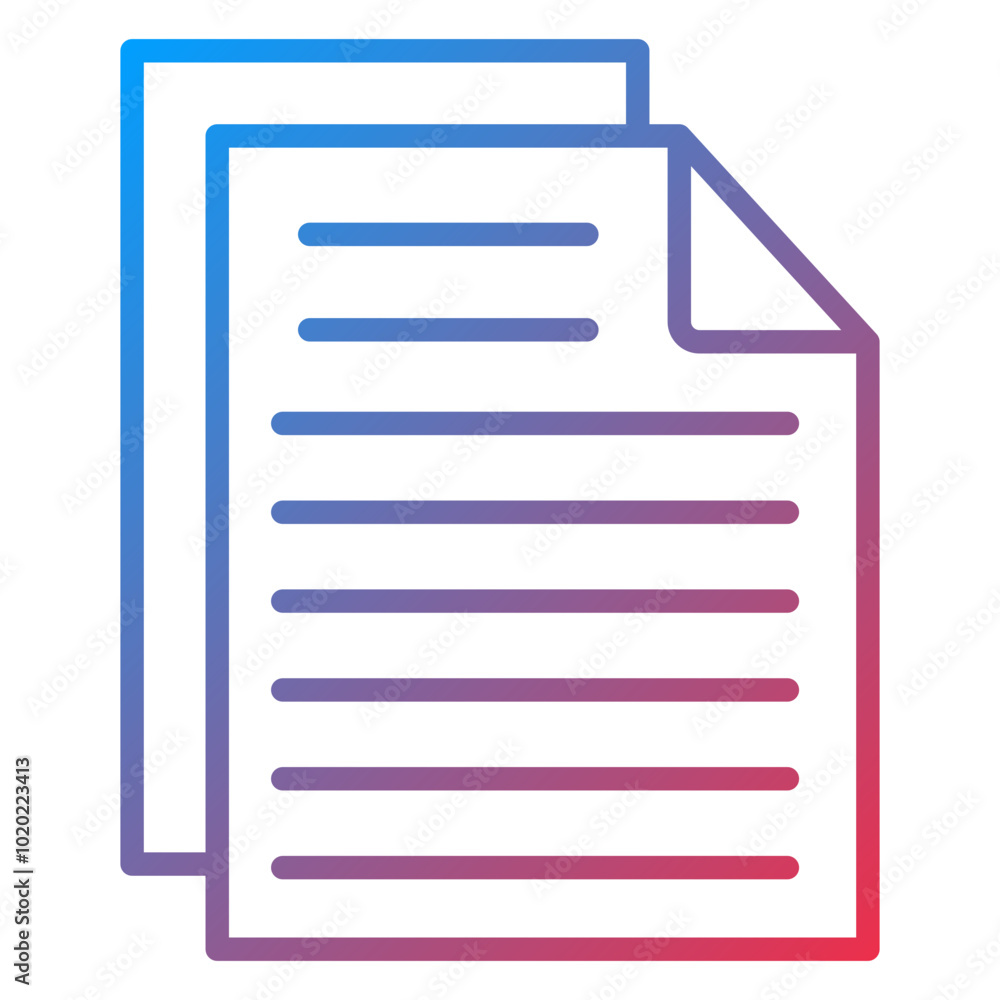 Poster files icon style