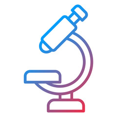 Microscope Icon Style