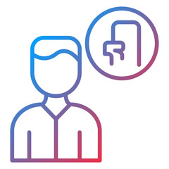 Fight Flight Icon Style