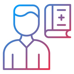 Book Hoarding Icon Style