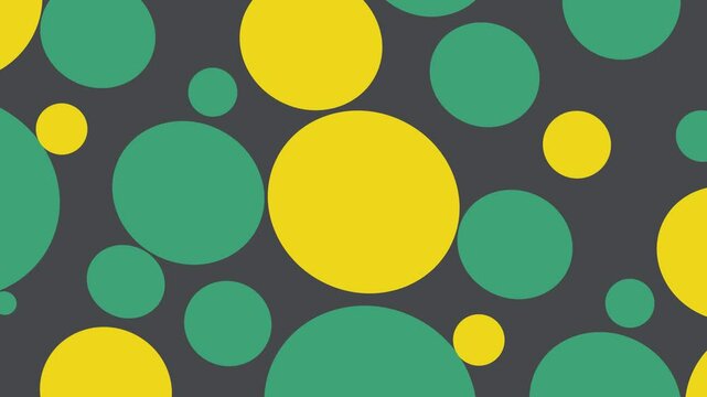 the background full of animated balls, After effect
