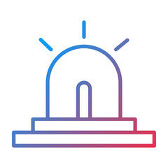 Obraz premium Alert Icon Style