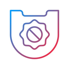 Ultra Violet Fabric Icon Style
