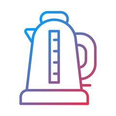 Electric Kettle Icon Style