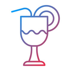 Obraz premium Juice Icon Style