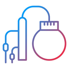 Gas Industry Icon Style