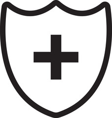 セキュリティ、プロテクトのアイコンイラスト