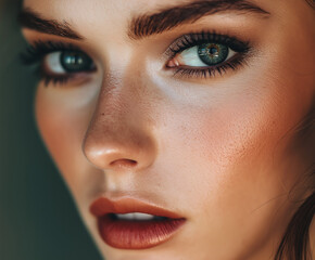 Fototapeta premium make up - makijaż twarzy