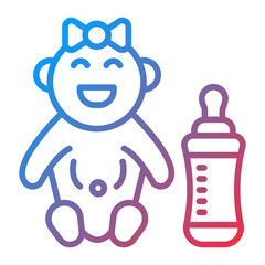 Baby Girl Icon Style