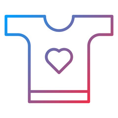 Baby Shirt Icon Style
