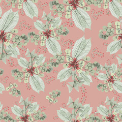 flower patterns in nature continuous pattern colorful trend crispy flower designs