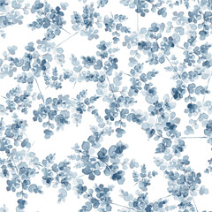 flower patterns in nature, tiny flowers on the branches, colorful trendy flower designs