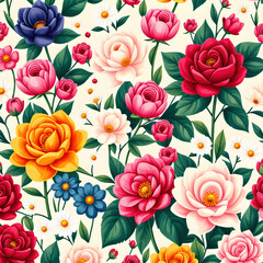 seamless floral pattern
