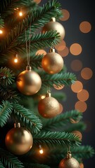 Obraz premium christmas tree decoration