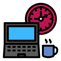 Flexible time Icon