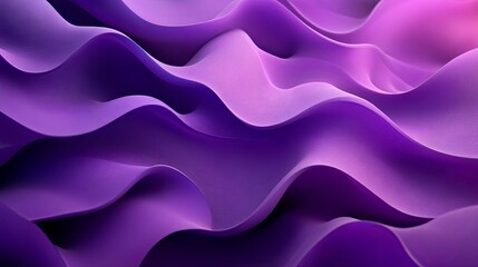 Obraz premium Abstract Purple Wavy Surface with Subtle Texture