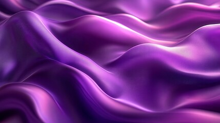 Obraz premium Abstract Purple Wavy Fabric Background